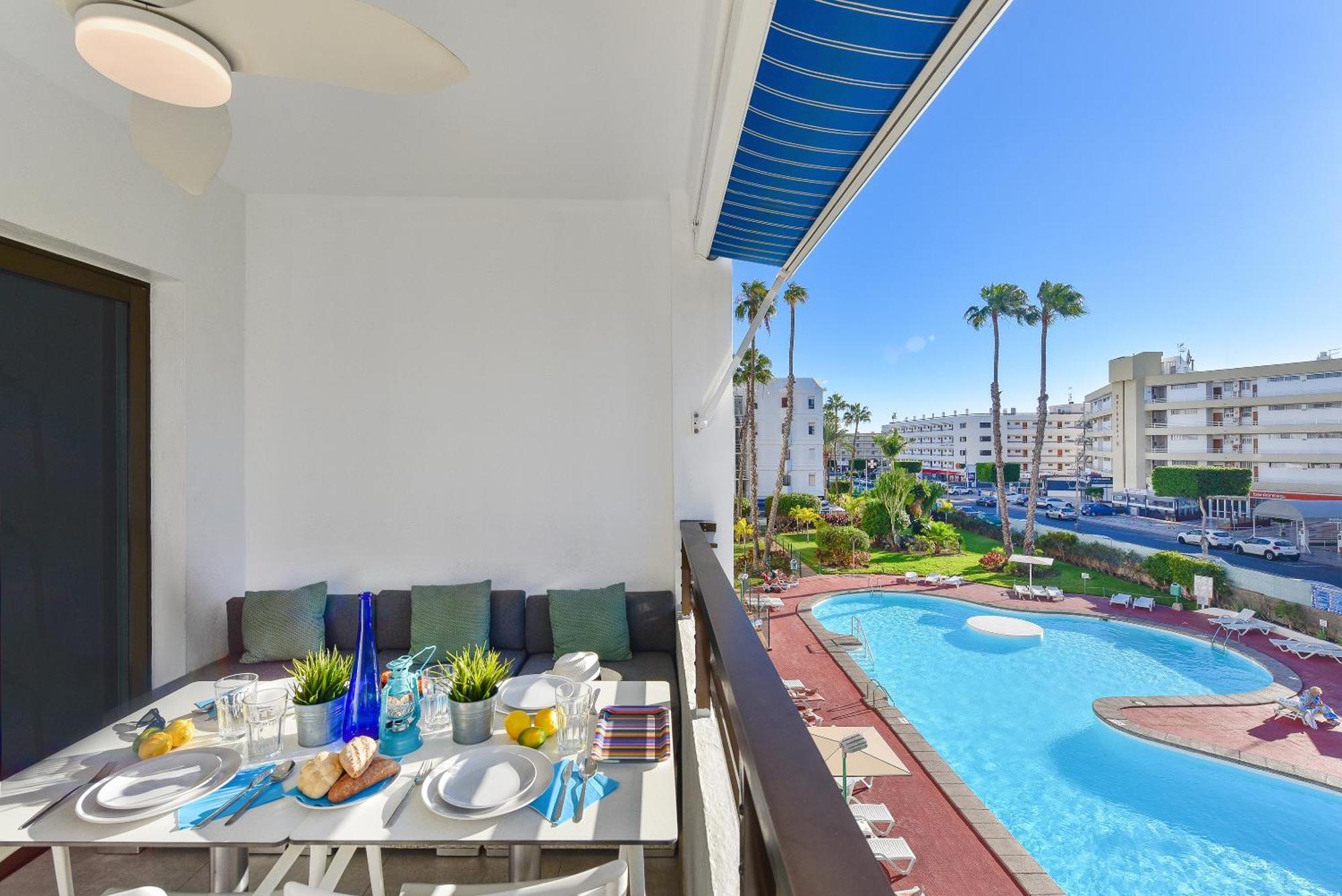 Iguazu Apartment 2 Bedr Playa del Ingles  Dış mekan fotoğraf