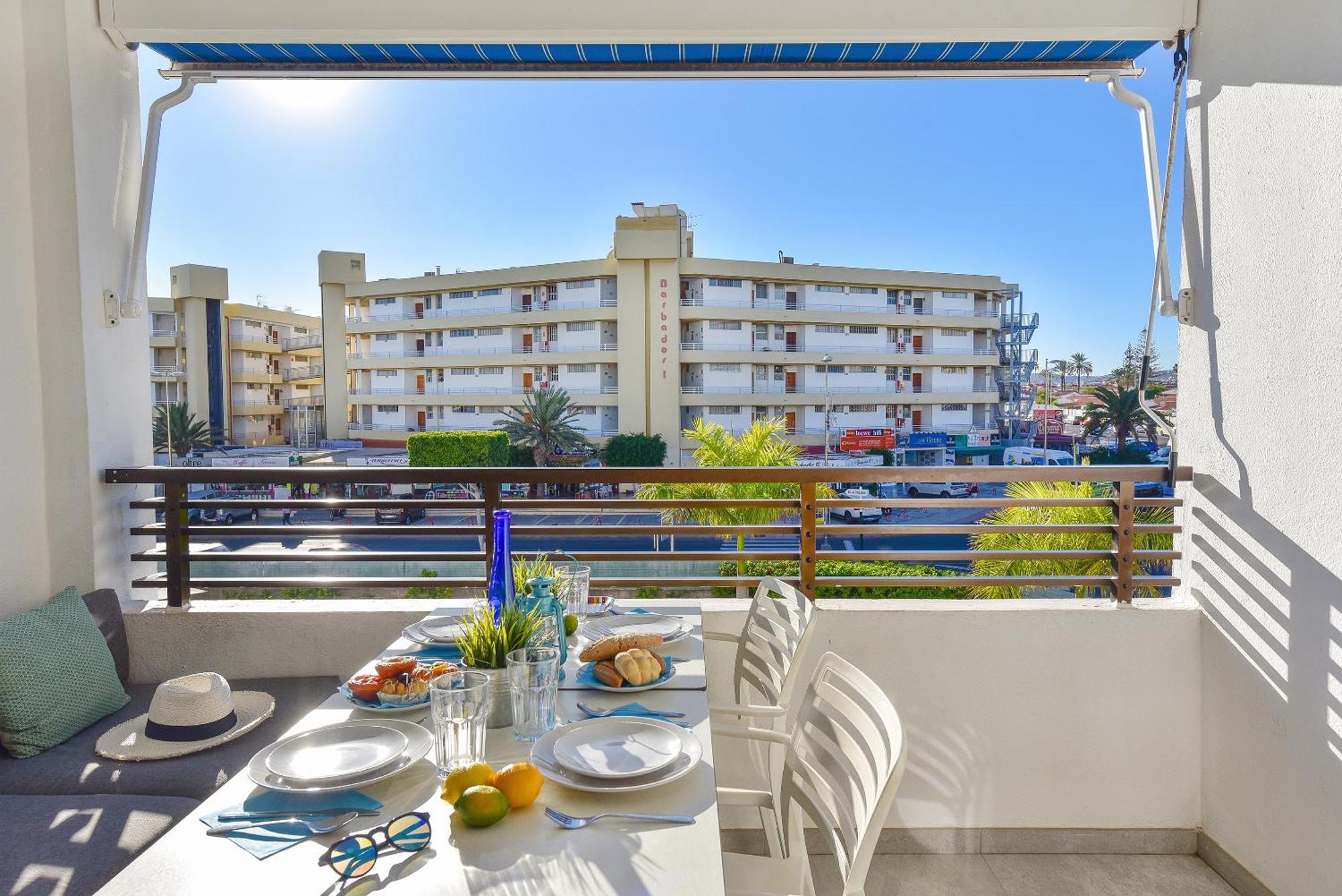 Iguazu Apartment 2 Bedr Playa del Ingles  Dış mekan fotoğraf